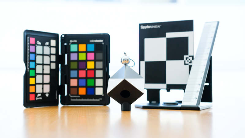 Calibration tool for studio photography