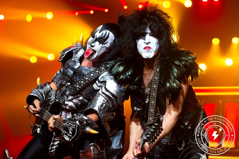 Gene Simmons and Paul Stanley of KISS – Brisbane Entertainment Centre, 2013