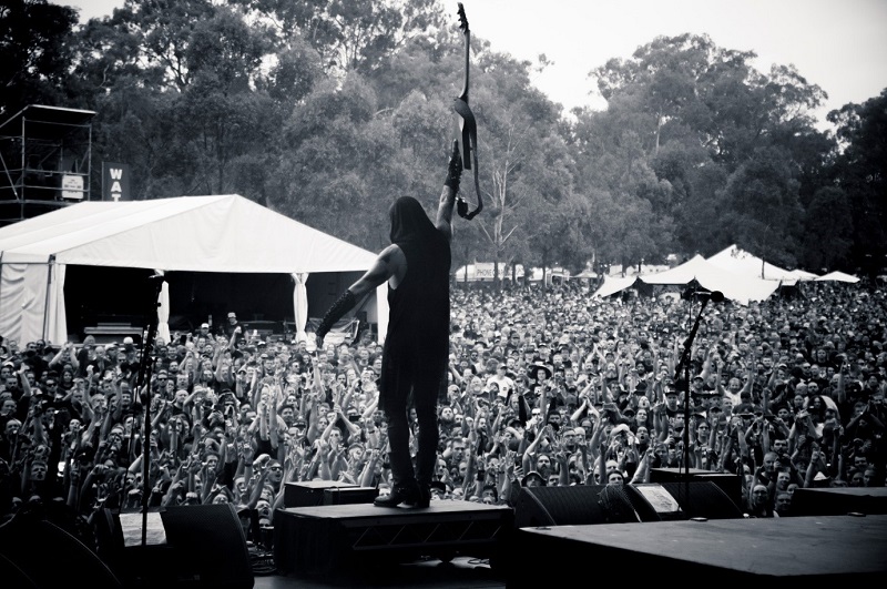 Adam ‘Nergal’ Darski of Behemoth – Download Festival, Sydney, 2019