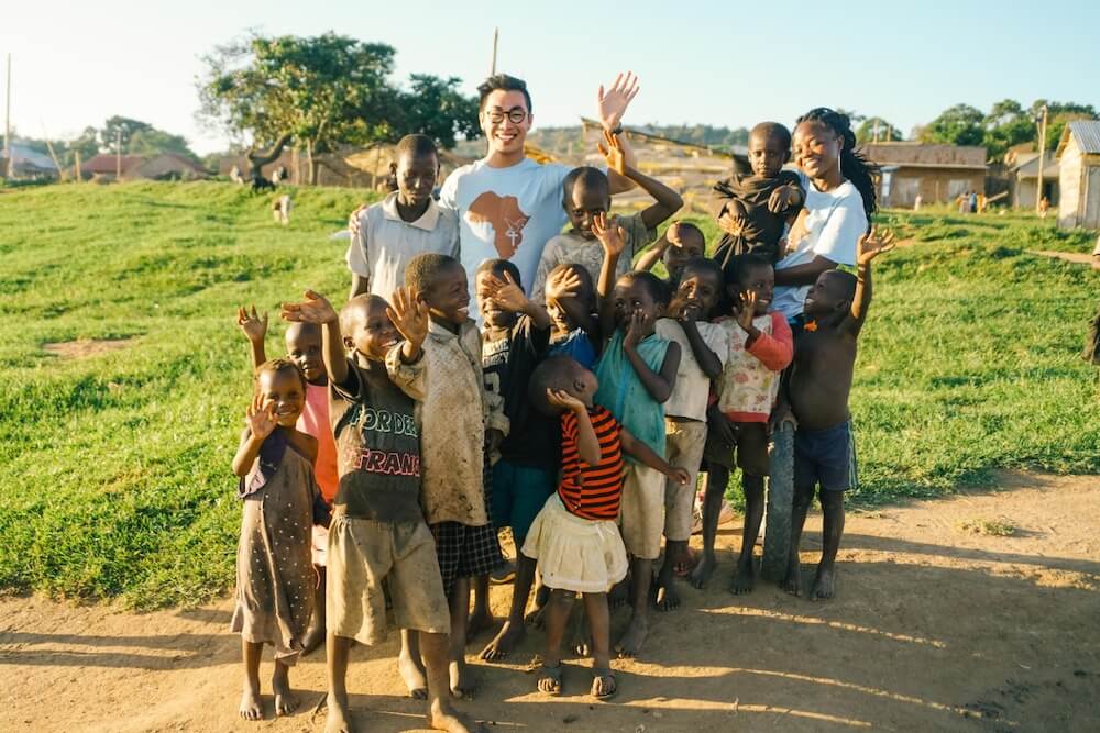 Explorer's grant recipient and a community in Africa