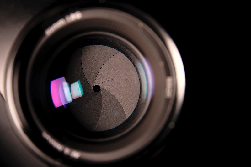 aperture of a camera lens