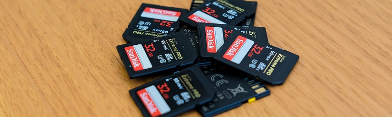 different types of memory cards