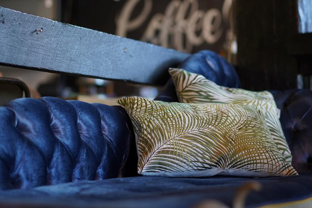 Lifestyle photography shot of a pillow