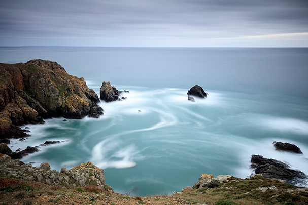 A cliff, taken using a LEE Filters Super Stopper ND Glass Filter